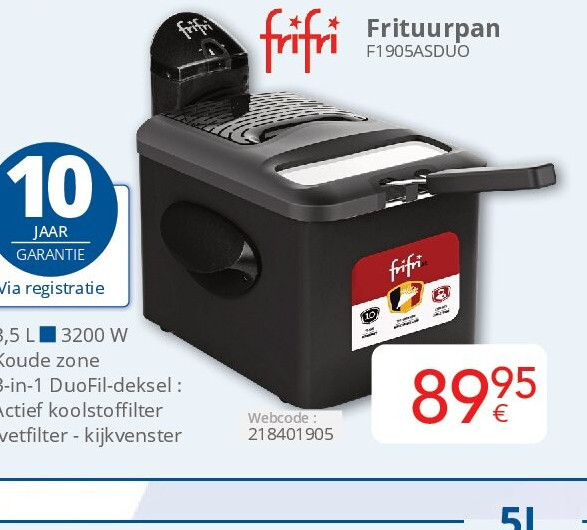Frituurpan F1905ASDUO