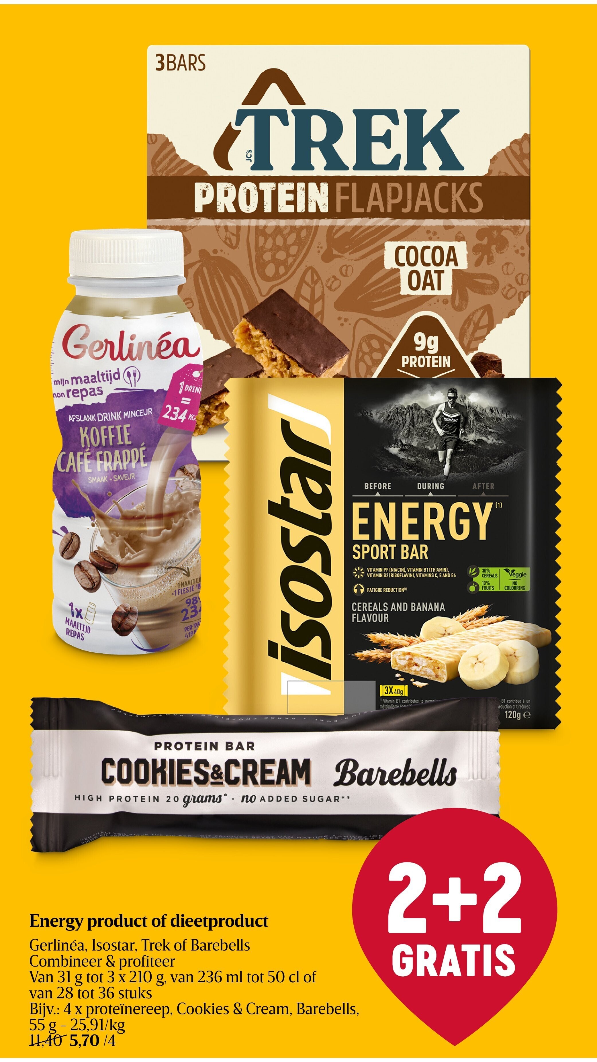 Energy product of dieetproduct