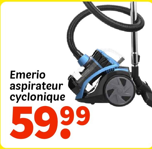 Emerio aspirateur cyclonique