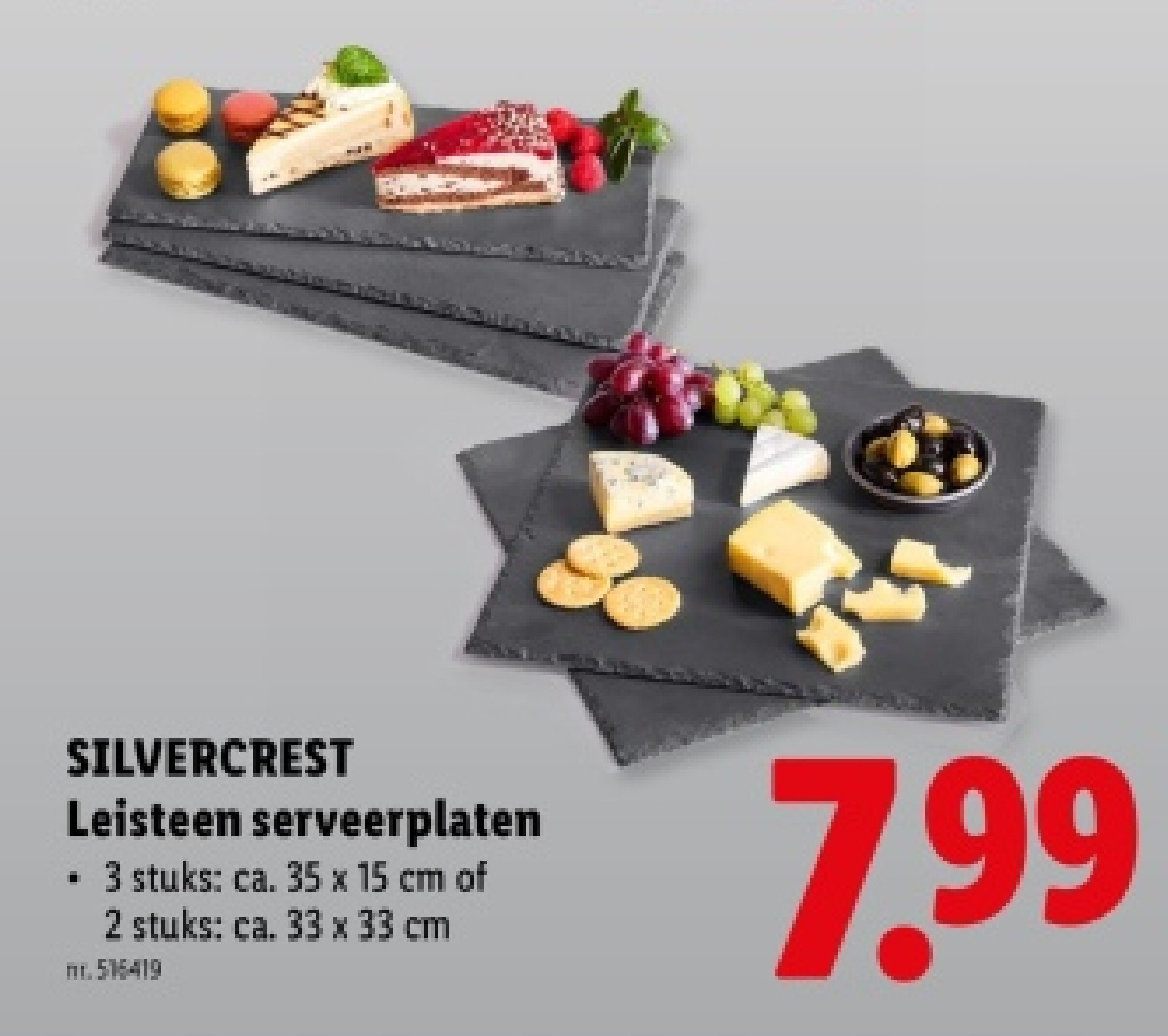Leisteen serveerplaten