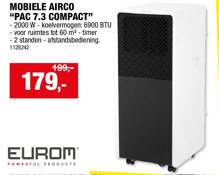 MOBIELE AIRCO “PAC 7.3 COMPACT”