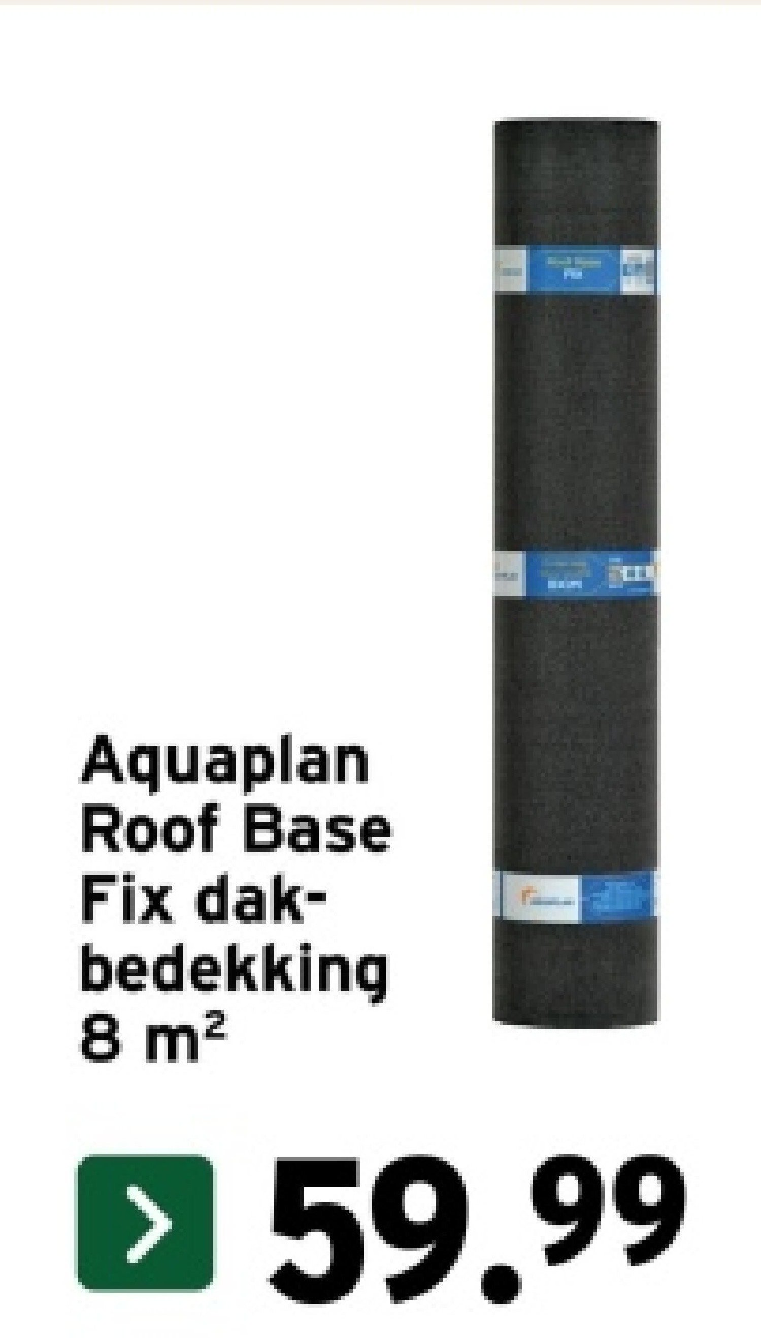 Aquaplan Roof Base Fix dakbedekking 8 m²