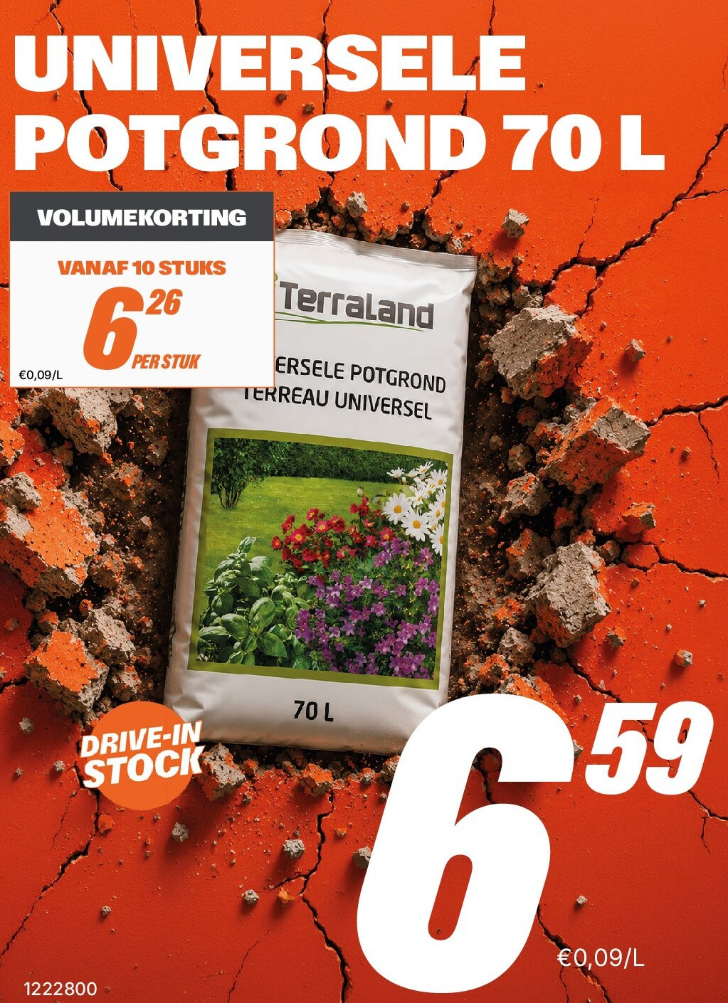 UNIVERSELE POTGROND 70 L