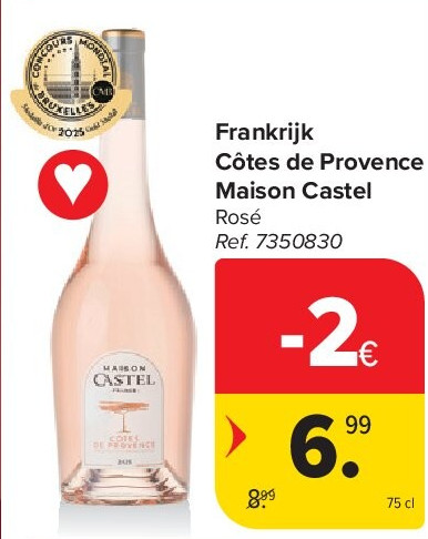 Frankrijk Côtes de Provence Maison Castel