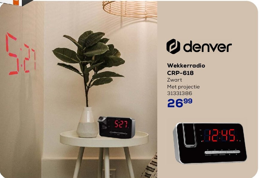 Wekkerradio CRP-618