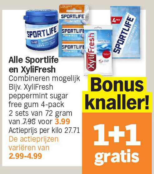 Alle Sportlife en XyliFresh
