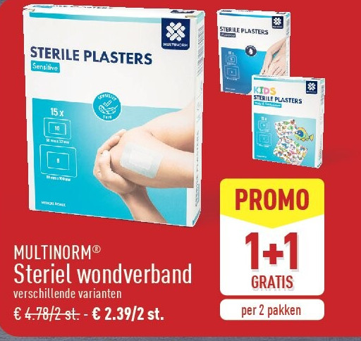 Steriel wondverband