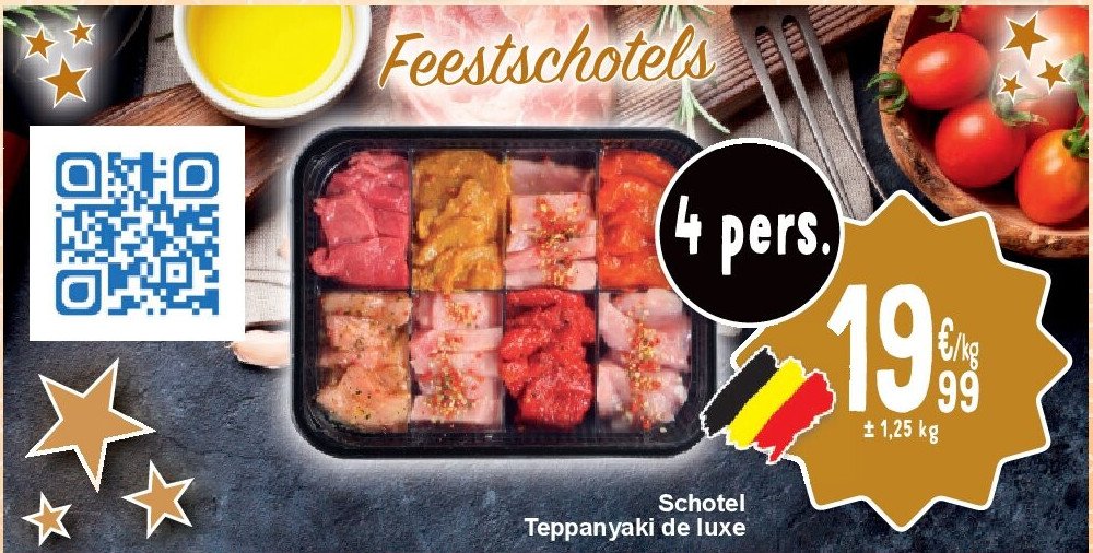 Schotel Teppanyaki de luxe