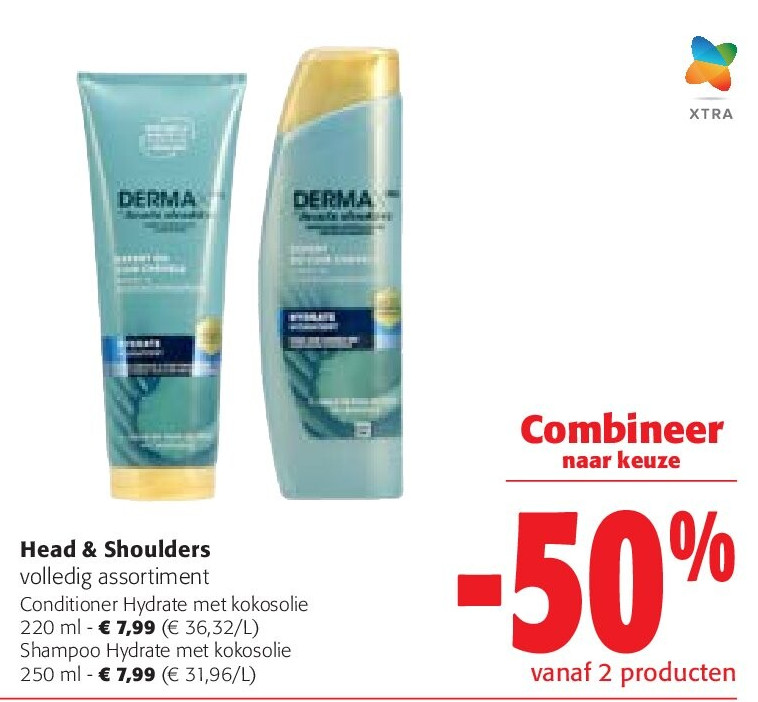 Head & Shoulders Conditioner Hydrate met kokosolie 220 ml