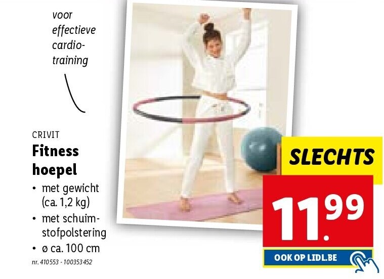 Fitness hoepel