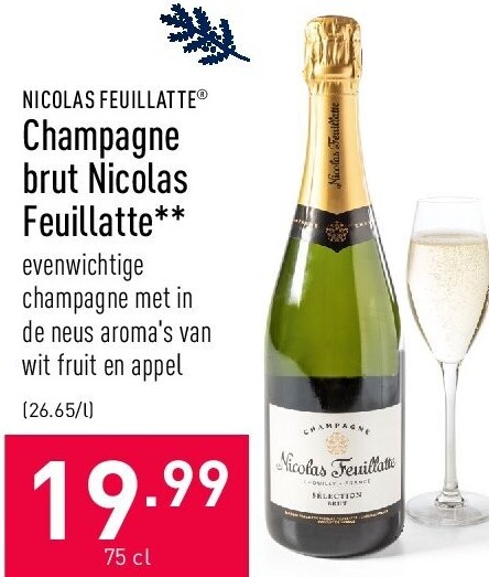Champagne brut Nicolas Feuillatte