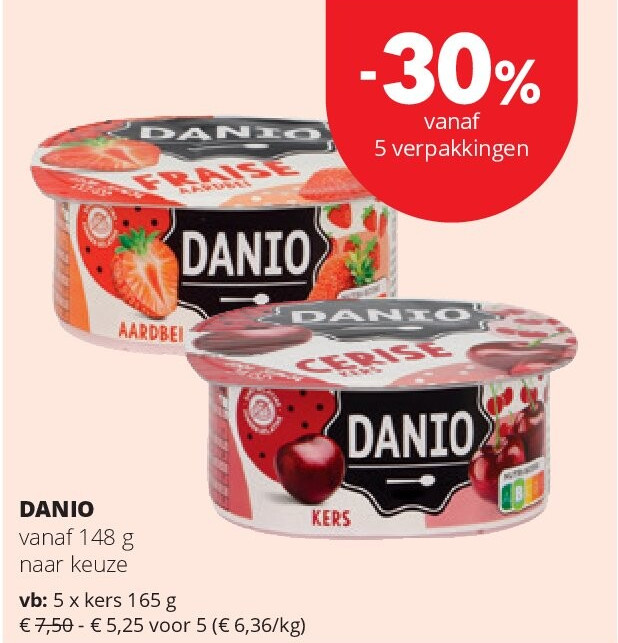 DANIO kers 165 g