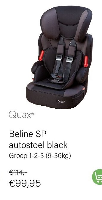 Beline SP autostoel black