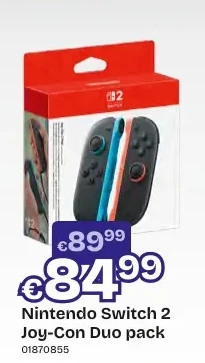 Nintendo Switch 2 Joy-Con Duo pack