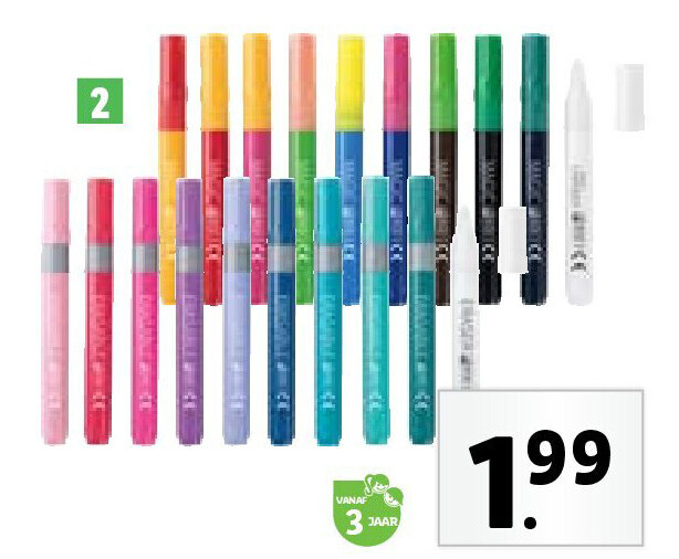 SET VAN 10 TOVERSTIFTEN