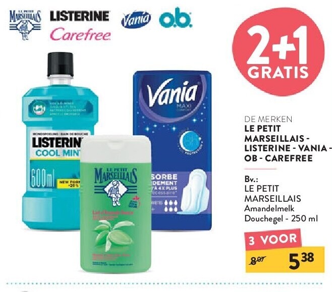 LE PETIT MARSEILLAIS Amandelmelk Douchegel - 250 ml