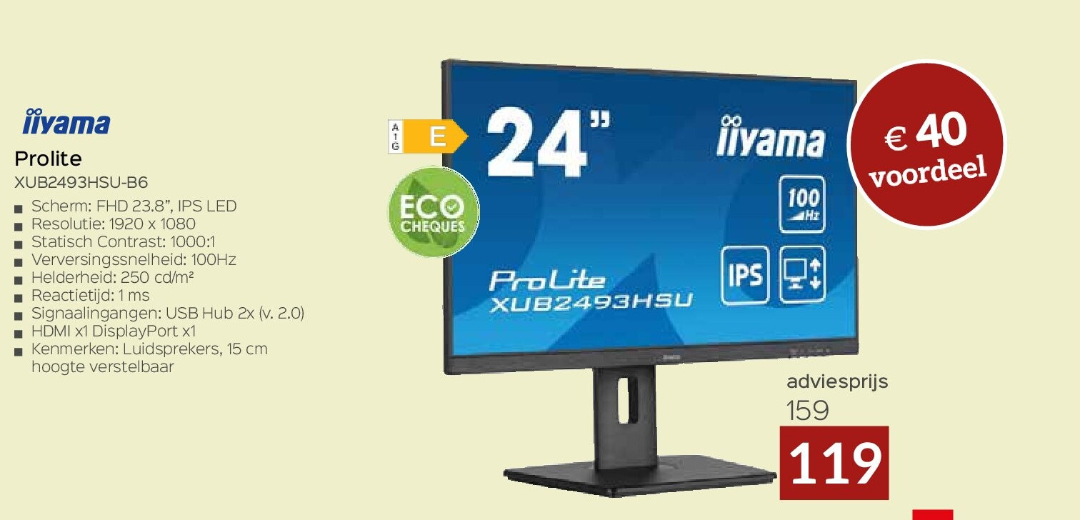 Prolite XUB2493HSU-B6