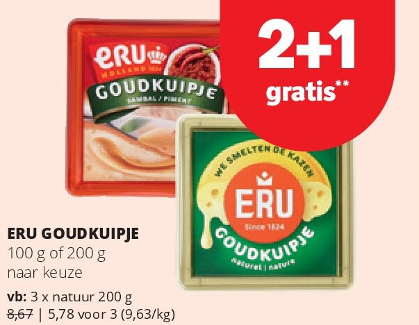 ERU GOUDKUIPJE 100 g