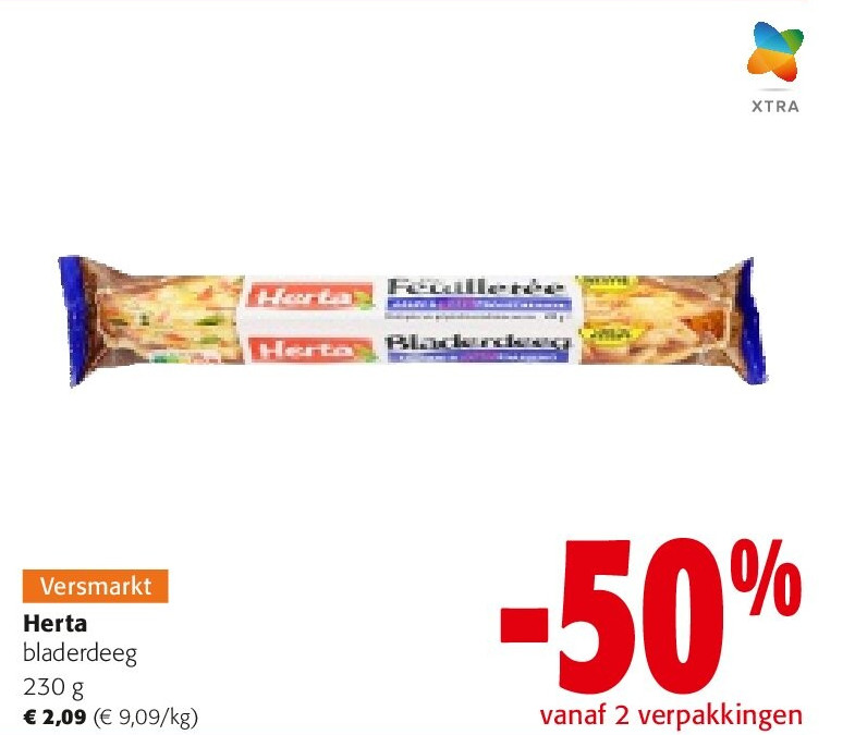 Herta bladerdeeg 230 g
