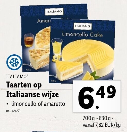Taarten op Italiaanse wijze
