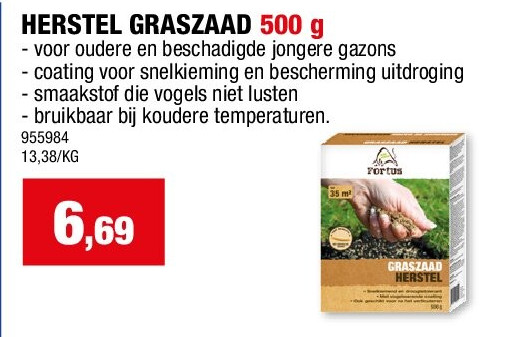 HERSTEL GRASZAAD 500 g