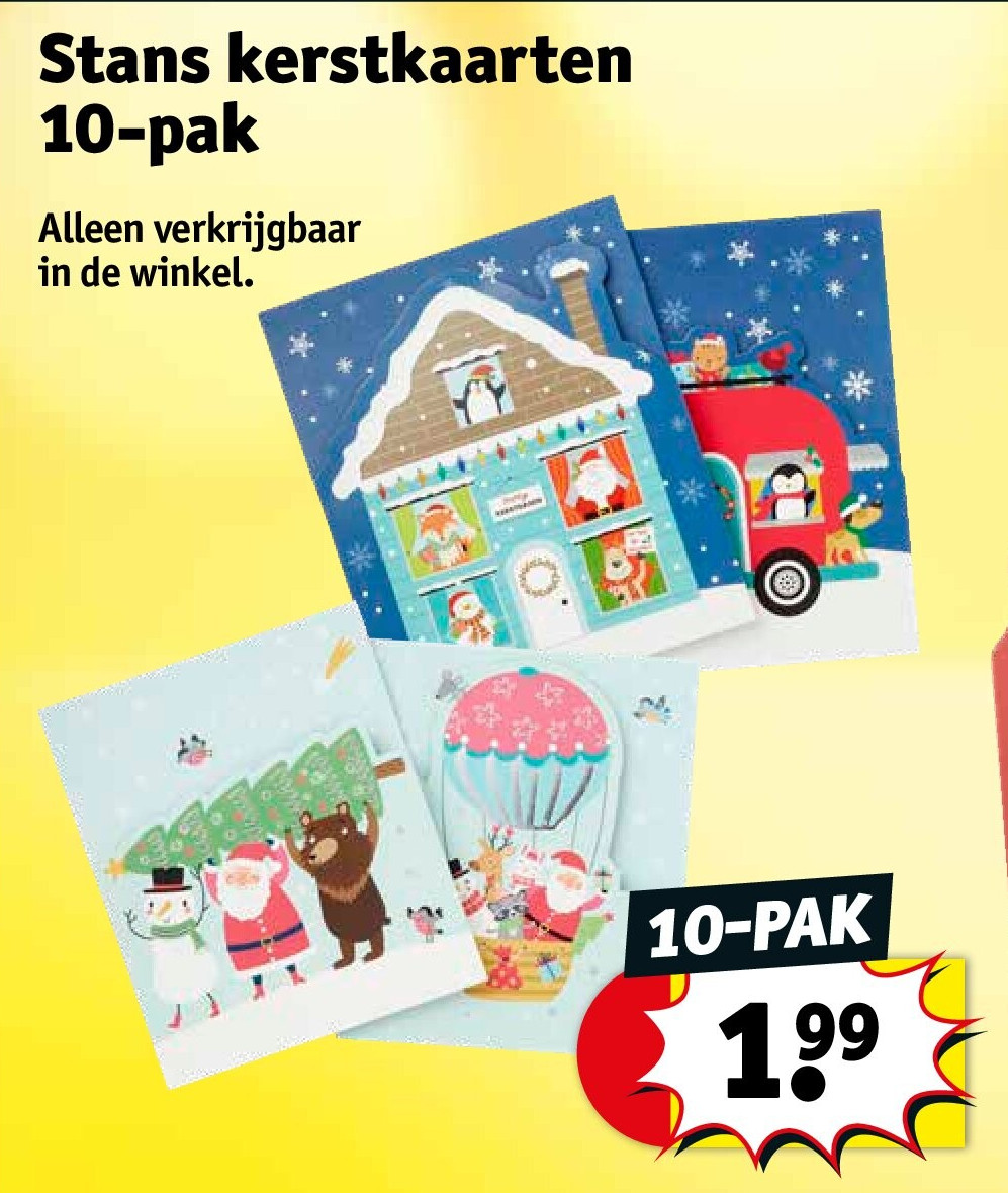 Stans kerstkaarten 10-pak
