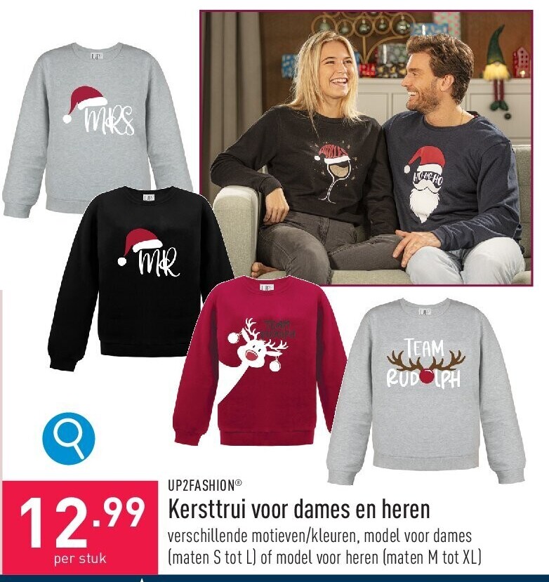 Kersttrui voor dames en heren