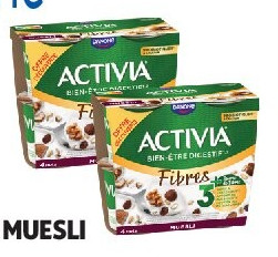 Activia céréales muesli