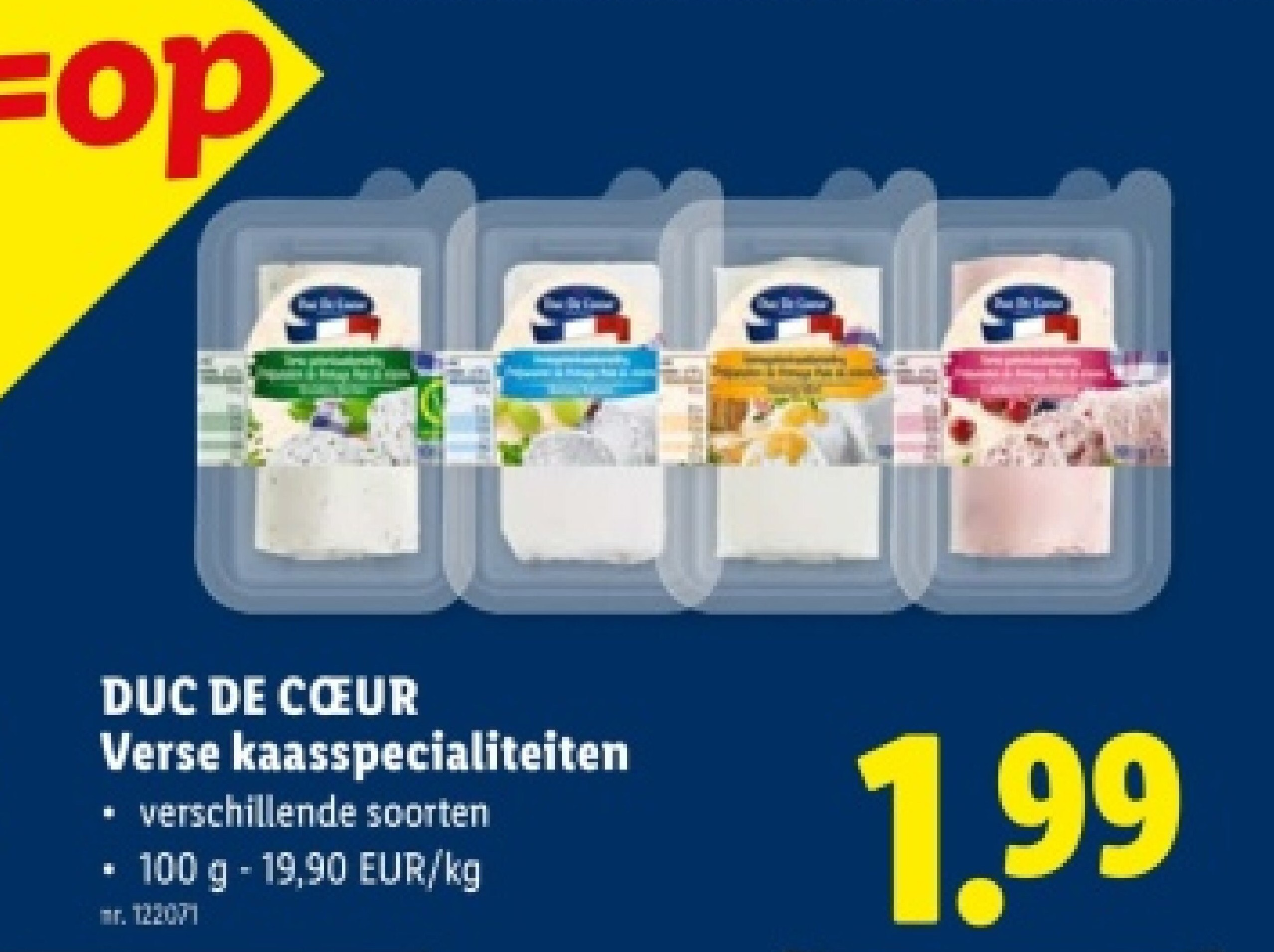 Verse kaasspecialiteiten