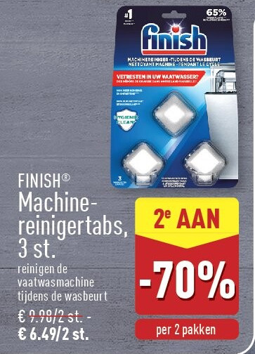 Machine reinigertabs, 3st.