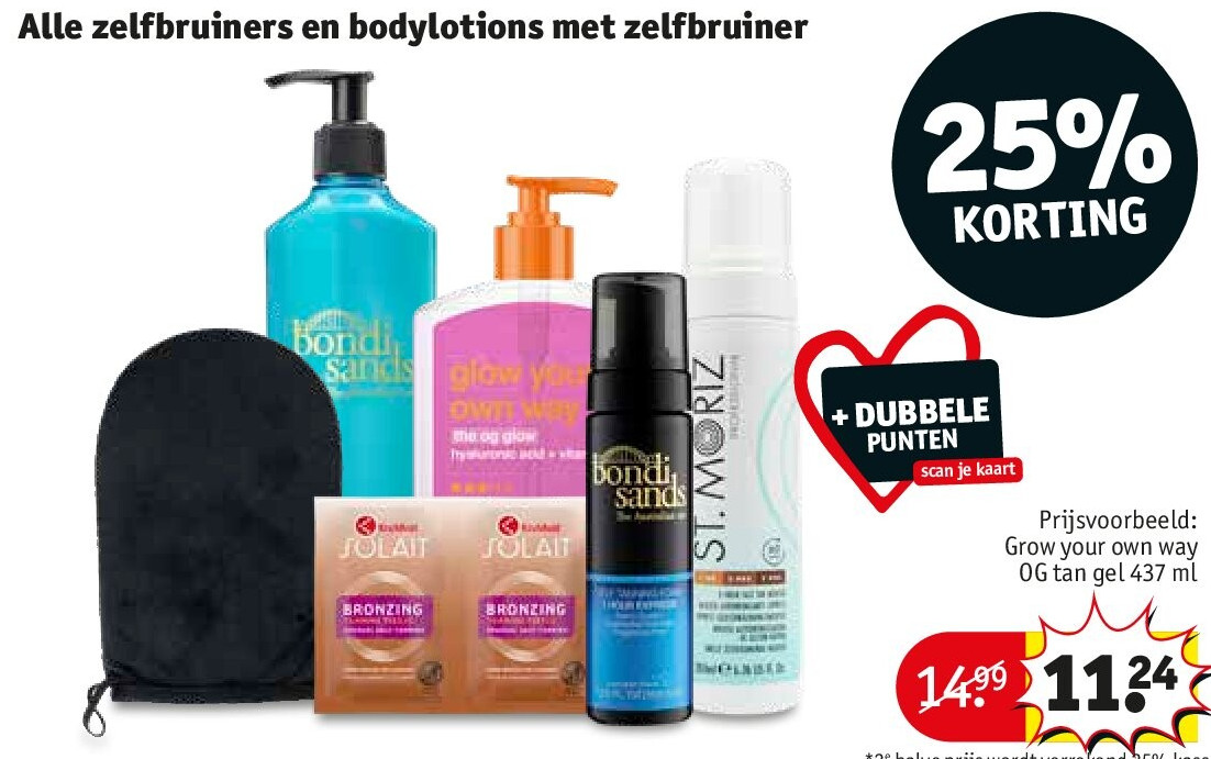 Alle zelfbruiners en bodylotions met zelfbruiner