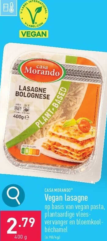 Vegan lasagne