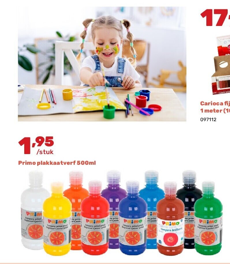 Primo plakkaatverf 500ml