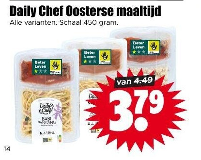 Daily Chef Oosterse maaltijden