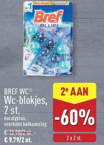 Wc-blokjes, 2st.