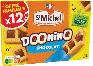 Domino chocolat St Michel