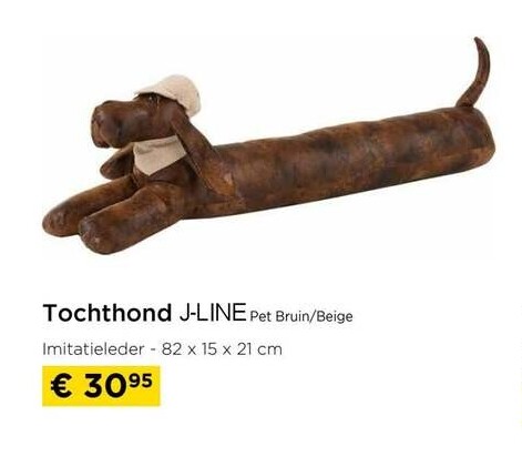 Tochthond JLINEPet Bruin/Beige