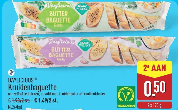 Kruidenbaguette