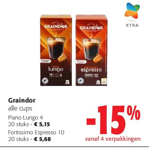 Graindor Piano Lungo 4 20 stuks