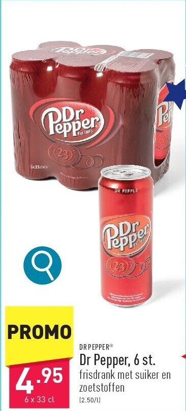 Dr Pepper, 6st.