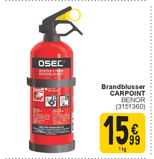 Brandblusser CARPOINT
