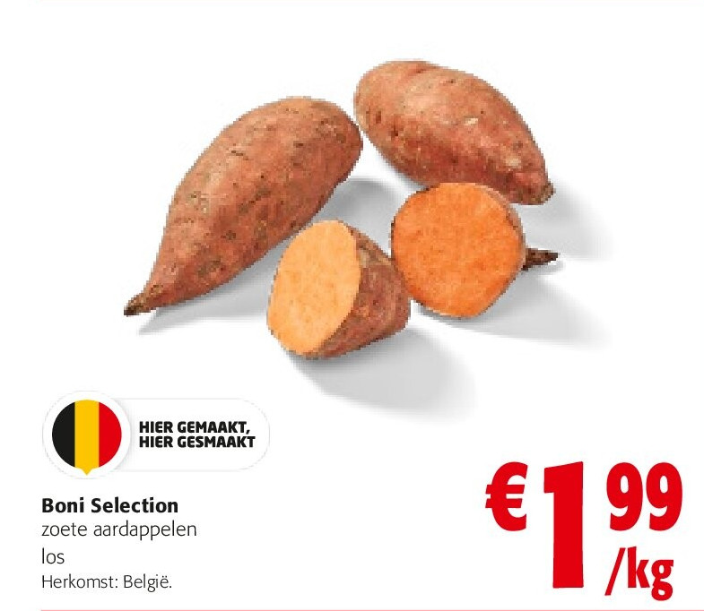Boni Selection zoete aardappelen