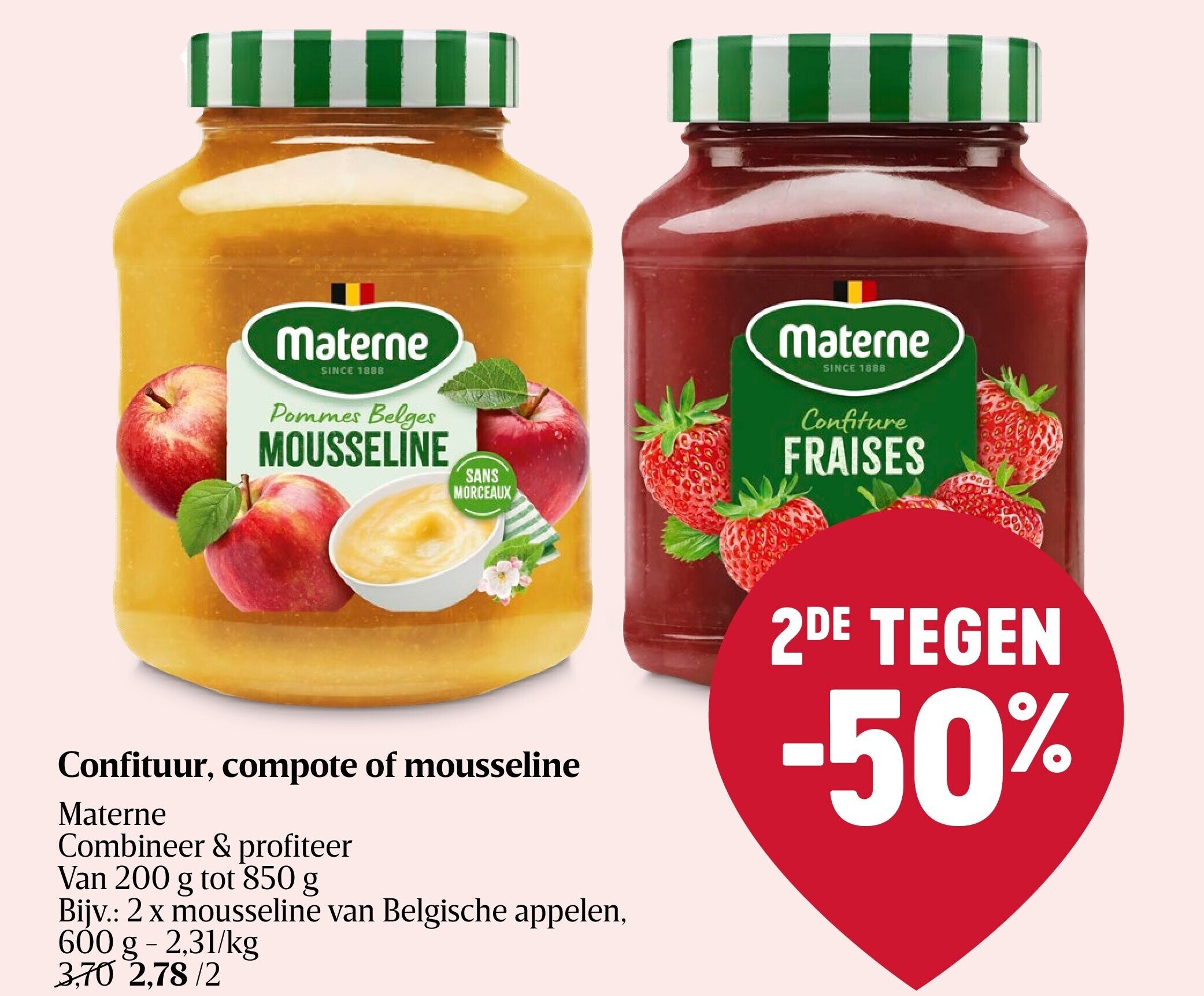 Confituur, compote of mousseline