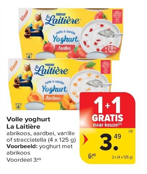 Volle yoghurt La Laitière