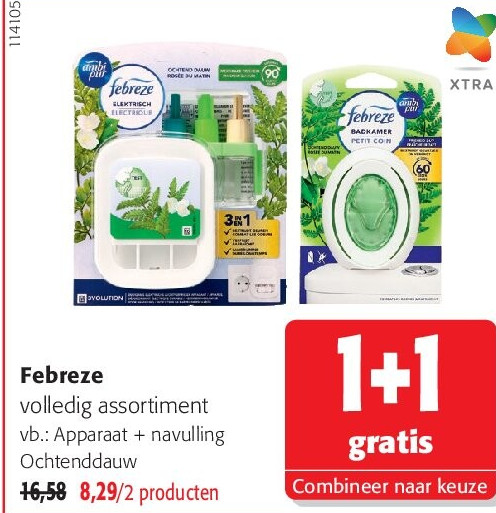 Febreze volledig assortiment