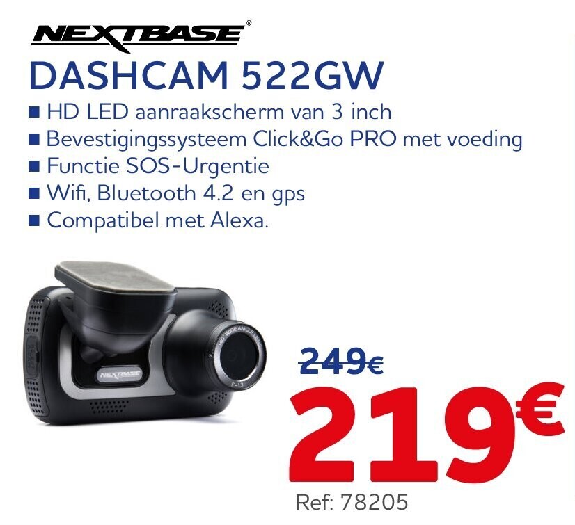 DASHCAM 522GW