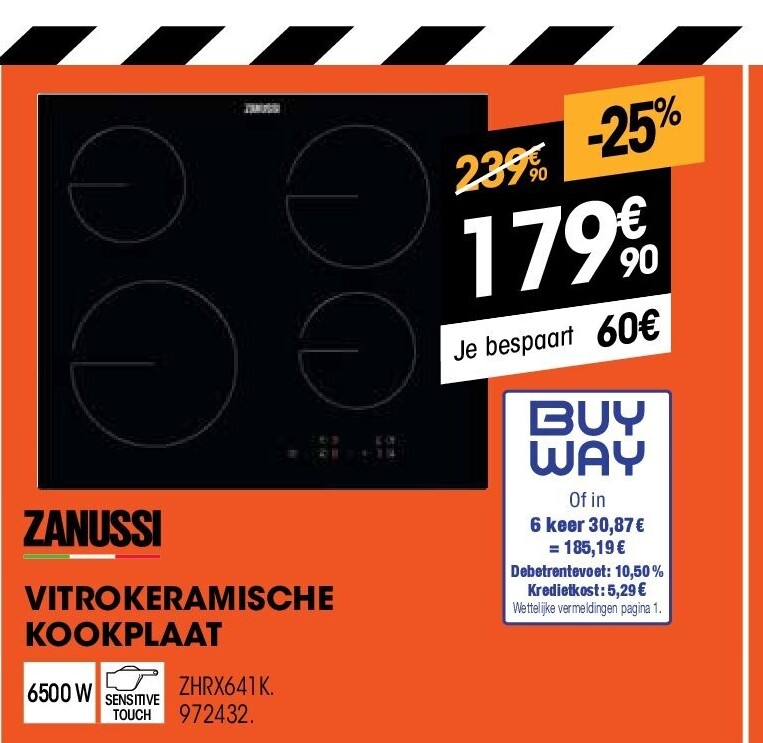 VITROKERAMISCHE KOOKPLAAT