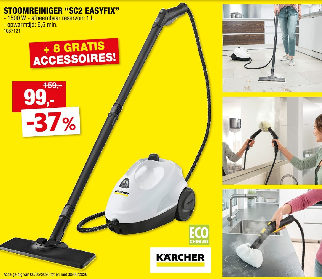 STOOMREINIGER “SC2 EASYFIX”
