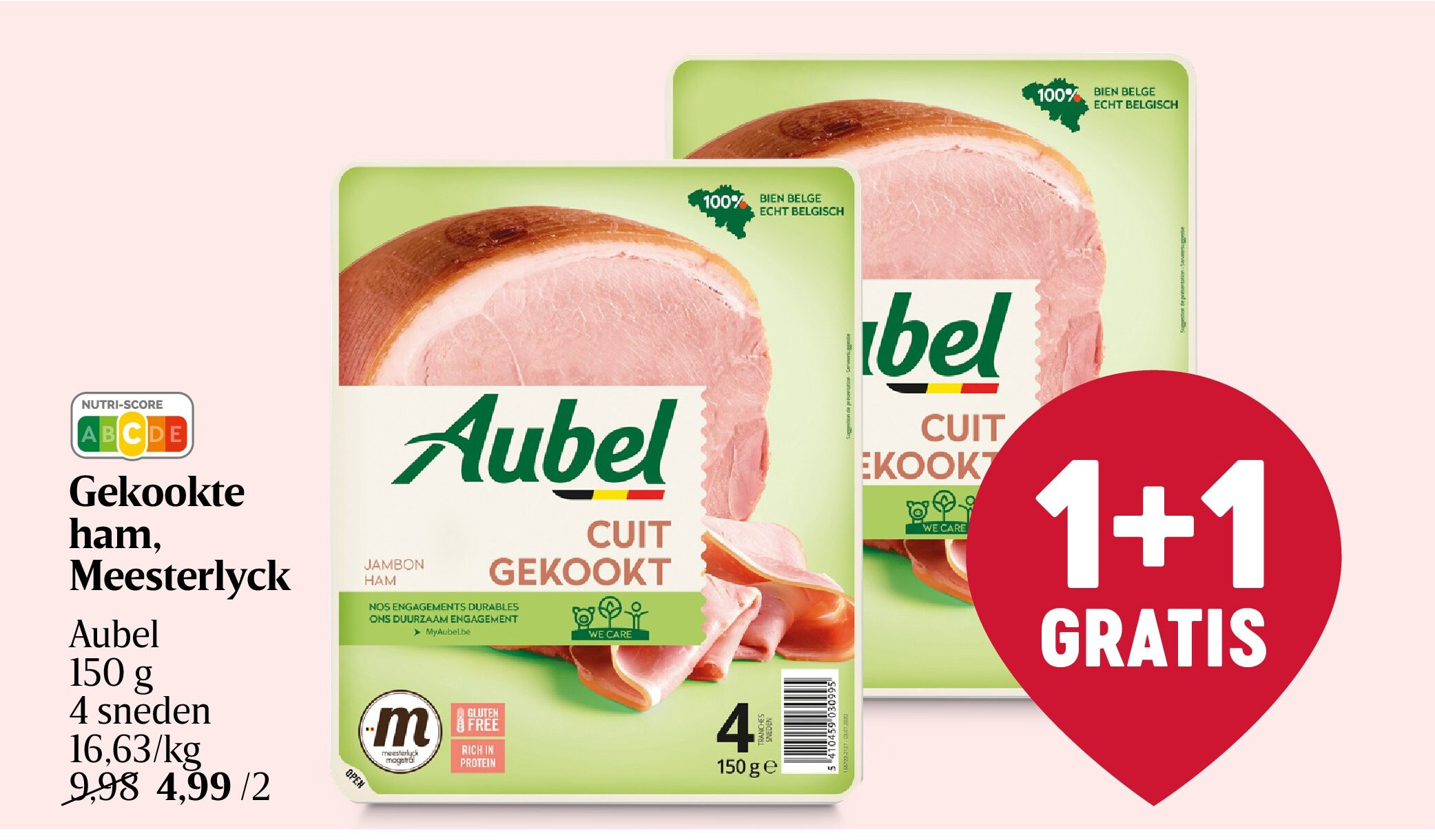 Gekookte ham, Meesterlyck