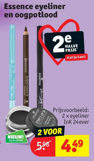 Essence eyeliner en oogpotlood